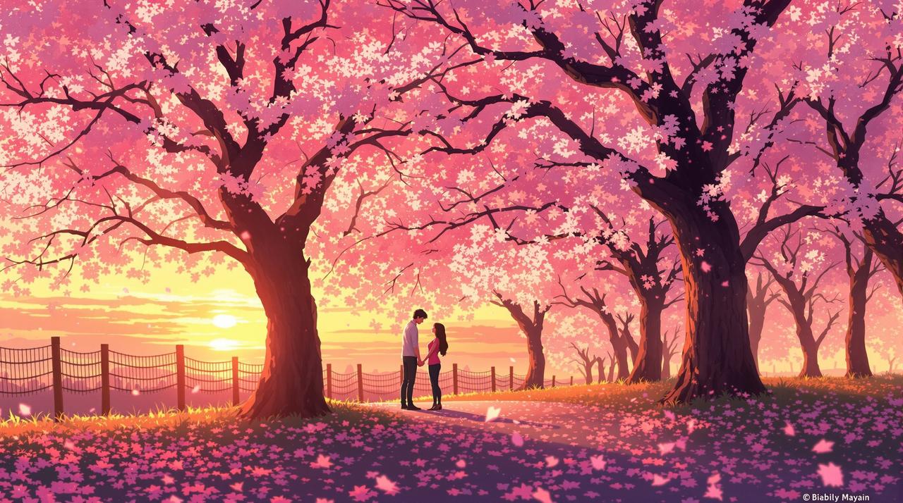 看免费漫剧今日更新 - 花间绘梦师 第89话：花开时节